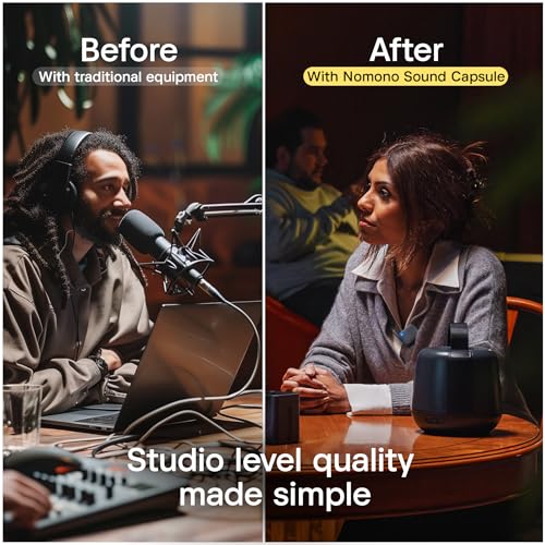Nomono Sound Capsule – Portable Podcast Equipment Bundle