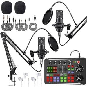 BM800 Podcast Microphone Bundle for Creators