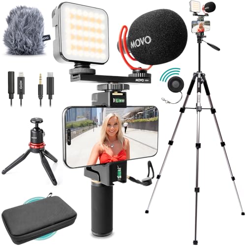 Movo iVlogger-PRO Vlogging Kit for Creators