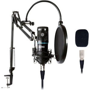 Movo PodPak Podcast Equipment Kit with XLR Mic