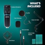Movo PodPak Podcast Equipment Kit with XLR Mic