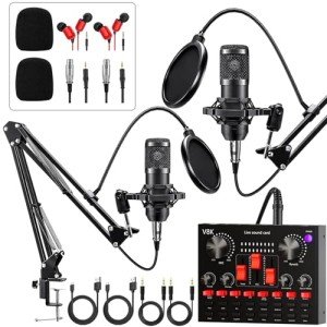 Podcast Bundle: Audio Interface & Condenser Mic