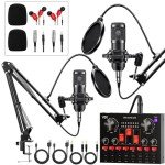 Podcast Bundle: Audio Interface & Condenser Mic