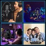 F999 Podcast Equipment Set with BM800 Microphone