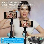 Xisono Podcast Equipment Bundle with Mixer and Microphone