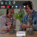 Hayner-Seek USB Microphone Set for Podcasting