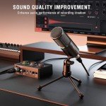 FIFINE Podcast Equipment Bundle with Dynamic Microphone