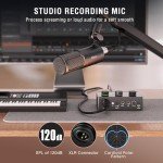 FIFINE Podcast Equipment Bundle with Dynamic Microphone