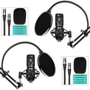 Movo PodPak2A Universal Podcast Microphone Kit