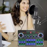 X50 Podcast Starter Kit with Microphone and Mixer