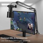FIFINE USB Streaming Microphone Kit for Podcasting