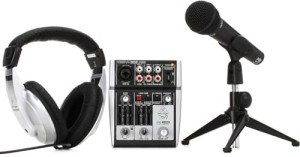 Behringer PODCASTUDIO 2 USB Podcast Equipment Bundle