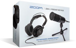 Zoom ZDM-1 Podcast Bundle: Mic and Headphones