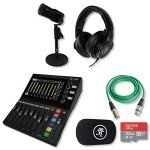 Mackie DLZ Creator Podcast Mixer Kit with Accessories