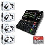 Mackie DLZ Creator Mixer with Zoom ZDM-1 Pods