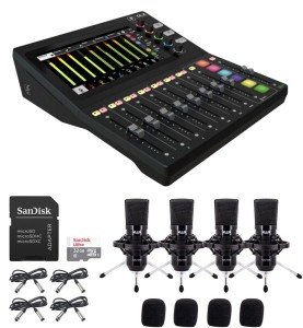 Mackie DLZ Creator Digital Mixer with CAD Mic Bundle