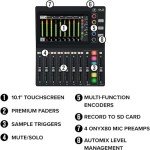 Mackie DLZ Creator Digital Mixer with CAD Mic Bundle