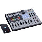 Zoom PodTrak P8 Multitrack Podcast Recorder Bundle