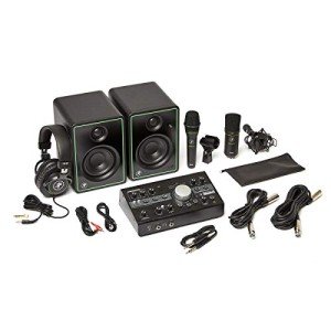 Mackie Podcast Studio Bundle with Monitors and Microphones