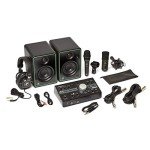 Mackie Podcast Studio Bundle with Monitors and Microphones