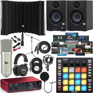 Focusrite Scarlett 2i2 Studio Bundle with Accessories