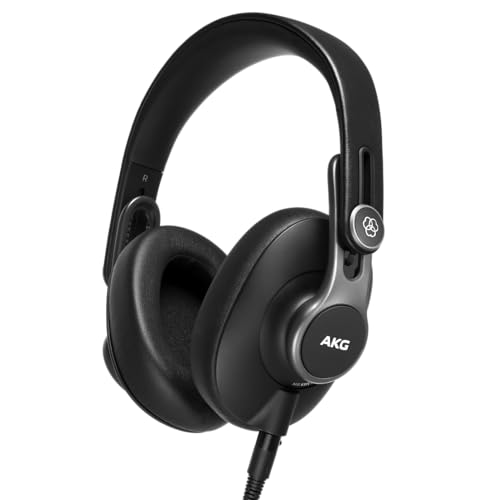 AKG K371 Closed-Back Studio Headphones for Podcasting