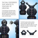 Zoom H8 Portable 8-Input Recorder Bundle for Podcasting