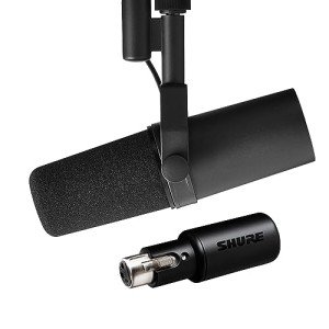 Shure SM7B & MVX2U Studio Microphone Bundle