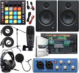 PreSonus AudioBox 96 Studio Bundle with Software & Monitors