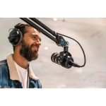 Rode PodMic Podcast Bundle with Boom Arm and Headphones
