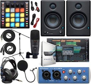 PreSonus AudioBox 96 Studio Bundle with Software & Monitors