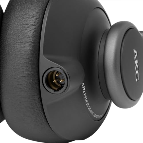 AKG K371 Closed-Back Studio Headphones for Podcasting