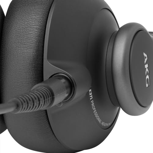 AKG K371 Closed-Back Studio Headphones for Podcasting