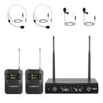 Phenyx Pro UHF Wireless Microphone System Set