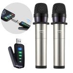 Alvoxcon Wireless USB Microphone for iPhone & PC