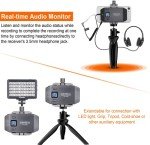 Comica CVM-WS50(H) Wireless Microphone System for Podcasts