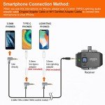 Comica CVM-WS50(H) Wireless Microphone System for Podcasts