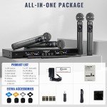Phenyx Pro Wireless Microphone System with 4 Mics