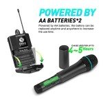 D Debra Audio AU800 Pro Wireless Microphone System