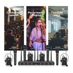 D Debra Audio AU800 Pro Wireless Microphone System