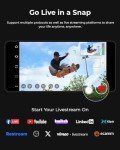 4K AI PTZ Streaming Camera with Gesture Control