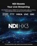 4K AI PTZ Streaming Camera with Gesture Control