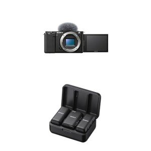 Sony Alpha ZV-E10 Vlog Camera & Wireless Microphone