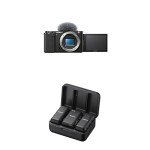 Sony Alpha ZV-E10 Vlog Camera & Wireless Microphone