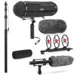 Movo Location Sound Recording Kit with Blimp Mic