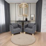 Stylish Mid Century Modern Accent Chair Set