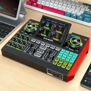 Tenlamp G10 Audio Interface and Mixer for Podcasts