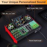 Tenlamp G10 Audio Interface and Mixer for Podcasts