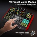Tenlamp G10 Audio Interface and Mixer for Podcasts