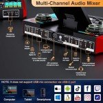 Tenlamp G10 Audio Interface and Mixer for Podcasts